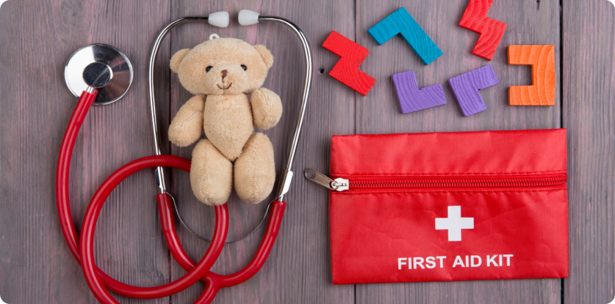 Newborn first aid kit